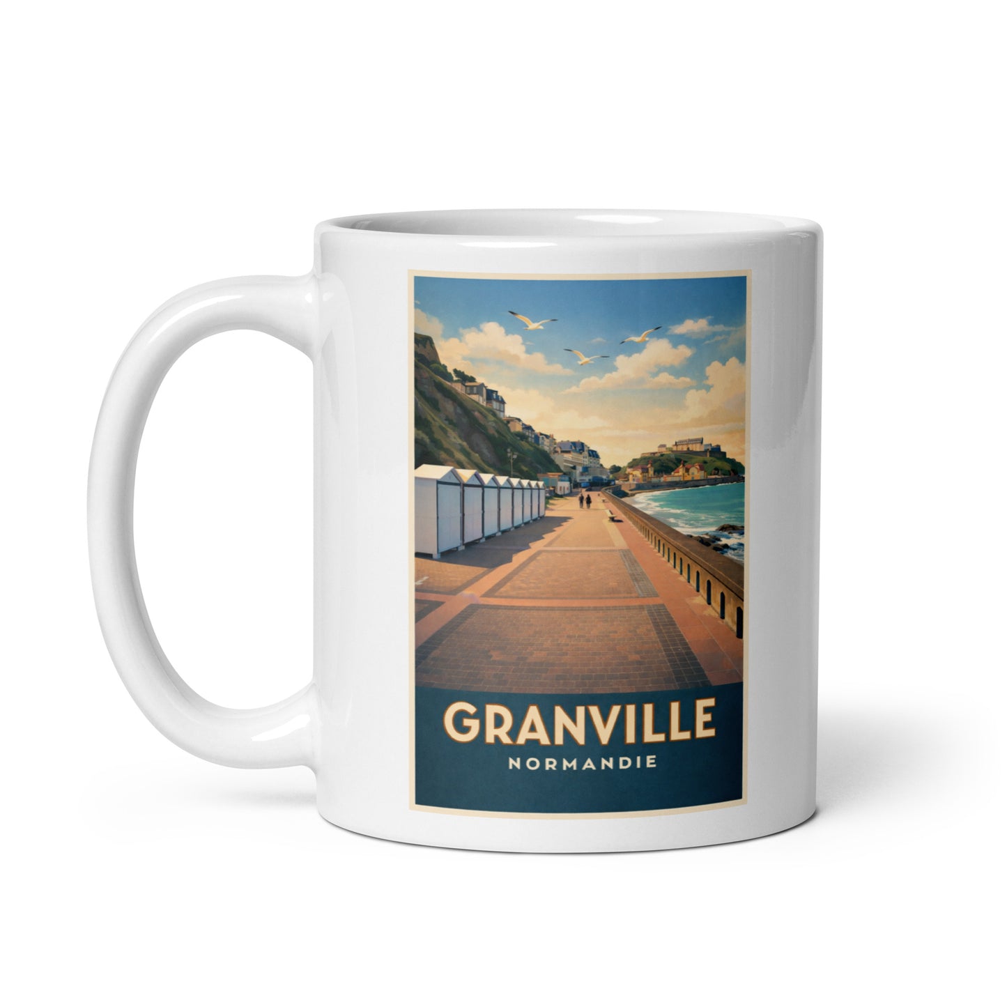 mug Granville Normandie vintage 