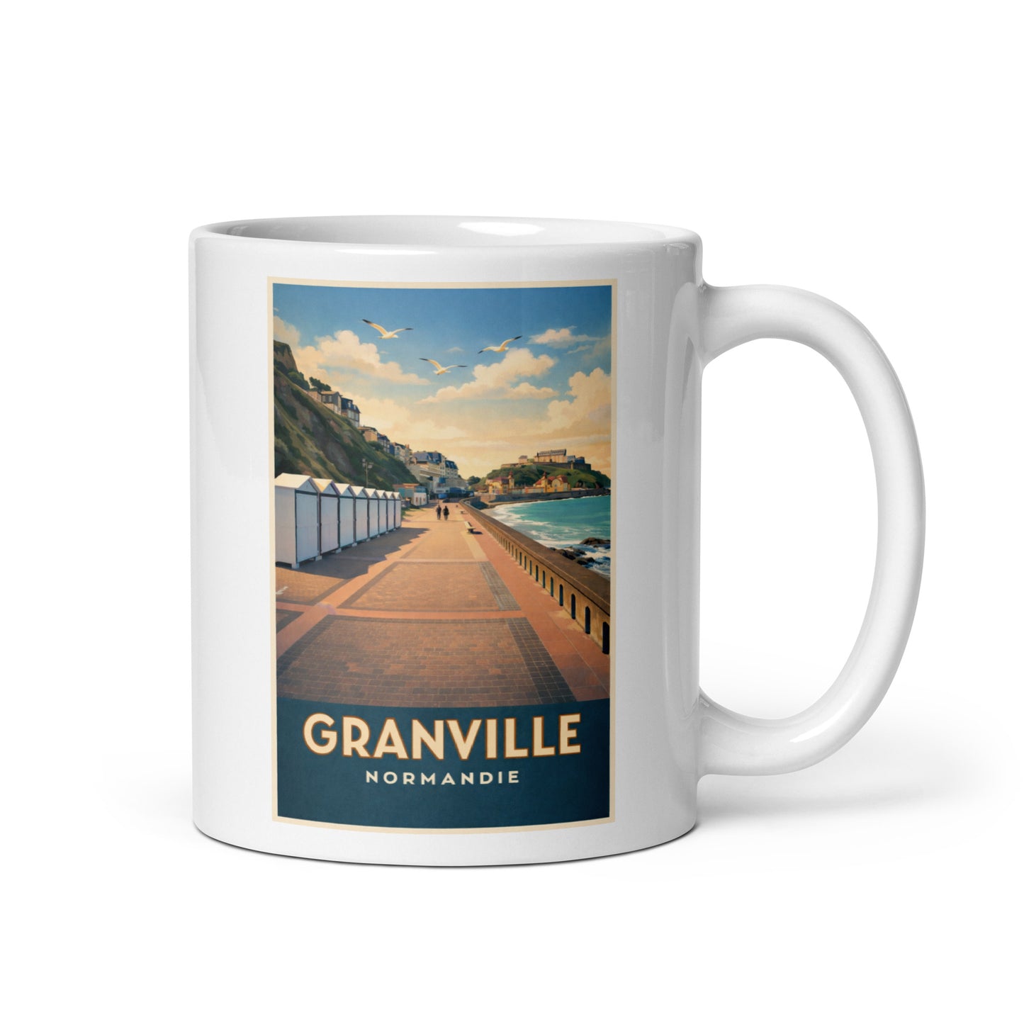 mug Granville Normandie vintage 